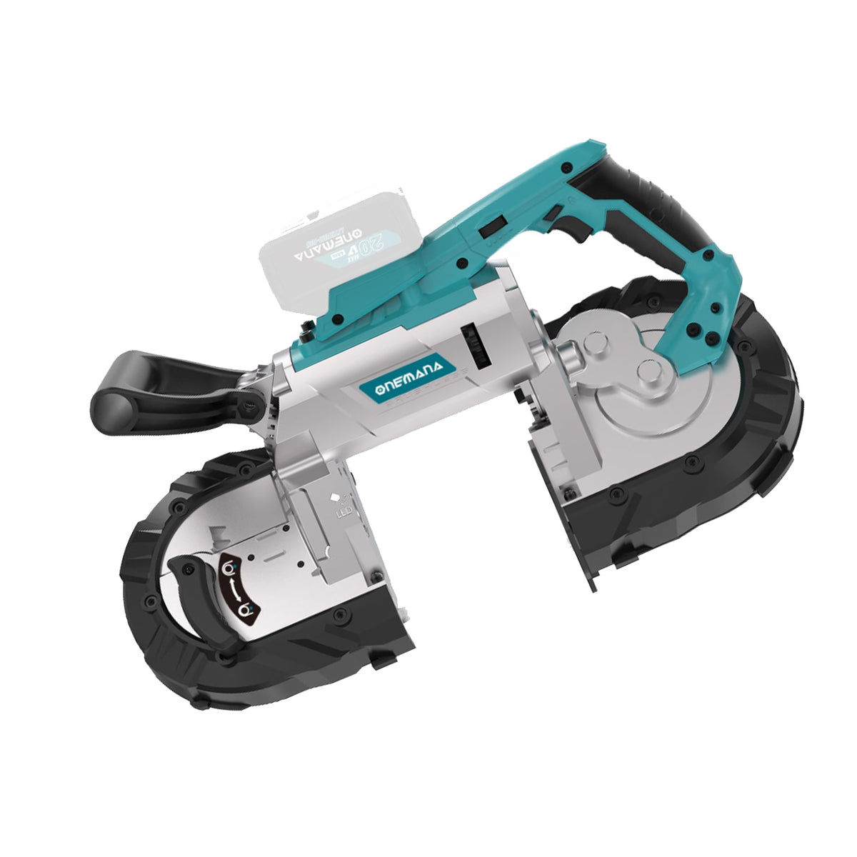 Onemana 20V Brushless Cordless Band Saw, 5-Inch,6-Speed (Tool Only)