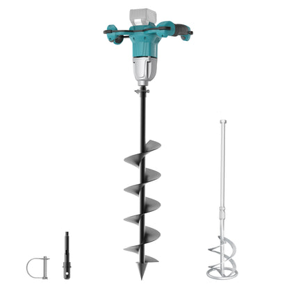 Onamana Cordless Earth Auger，125 RPM with 150mm Bit （Tool Only）