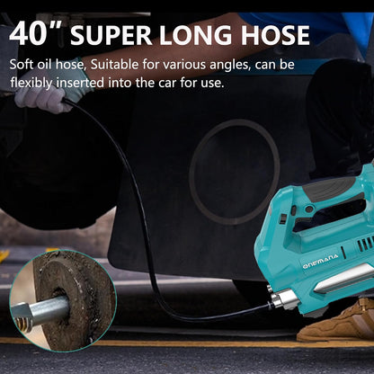 Onemana 20,000 PSI Cordless Grease Gun, Variable Speed (Tool Only)