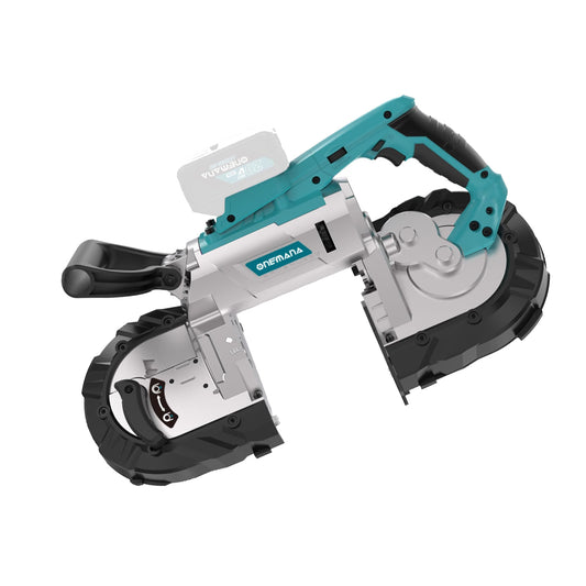 Onemana 20V Brushless Cordless Band Saw, 5-Inch,6-Speed (Tool Only)