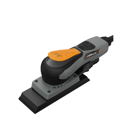 Onemana 350W Brushless Square Base Orbital Sander With Dust Collection