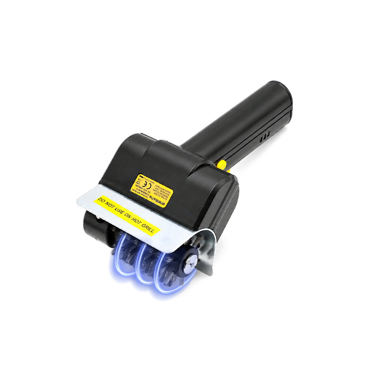 Onemana Rechargeable Rotating Grill Brush, Stainless Steel, LED