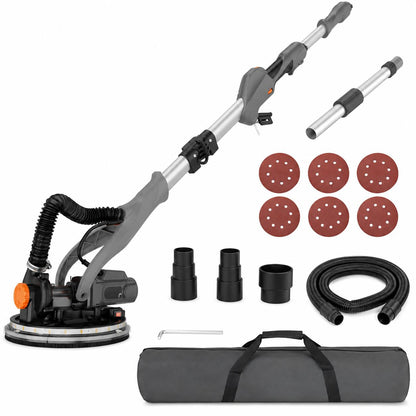 Onemana Flodable Drywall Sander with Vacuum, 820W Popcorn Ceiling Removal Tool